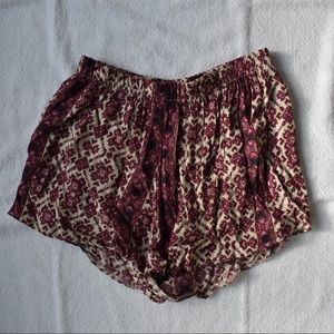 Brandy Melville flowy shorts